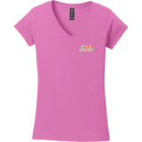 Atlantic City Seals Softstyle Ladies Fit V-Neck T-Shirt