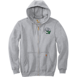 Woodbridge Wolfpack Carhartt Midweight Hooded Zip-Front Sweatshirt