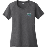 Kensington Valley Raiders Ladies PosiCharge Tri-Blend Wicking Scoop Neck Raglan Tee