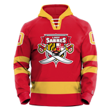 SOMD Lady Sabres Youth Sublimated Retro Hoodie