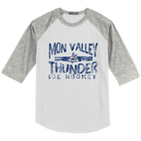 Mon Valley Thunder Youth Colorblock Raglan Jersey